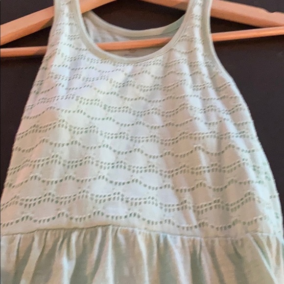 Girls turquoise dress - Picture 3 of 4